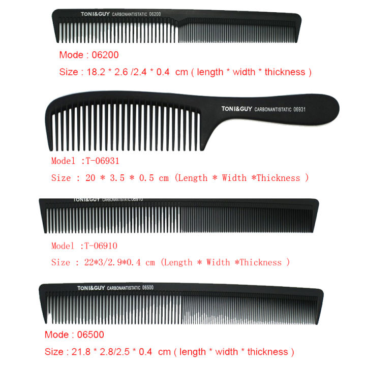 toni-amp-guy-หวีรองตัดผม-2-ด้าน-สำหรับช่างตัดผม-รุ่น-carbon-antistatic-comb-06500-กว้าง-3-ยาว-22-สูง-0-4-ซม-สีดำ