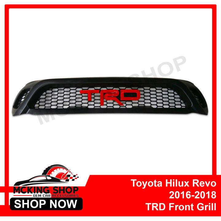 Toyota Hilux Revo 2016 2018 Version 2 Trd Honeycomb Front Grill Lazada Ph