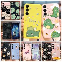 เคส A05s Samsung กาแล็คซี่ SM-A057F เคสลายการ์ตูนไดโนเสาร์น่ารักขนาด6.6นิ้วซิลิโคนนิ่มเคสมือถือสำหรับ Samsung A05s เคสแบบ05วินาที