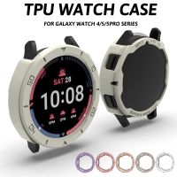 TPU Watch Case for Samsung Watch 4/5 40mm 44mm Plastic Case for Galaxy Watch 5Pro 45mm Screen Protector Bumper Cover Accessories