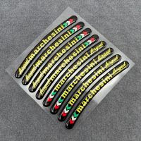 8x Motorcycle Reflective Rim Stripe Wheel Decals Tape Stickers For Ducati Panigale 1299 1199 V4 1098 1198 848 MONSTER Decals  Emblems