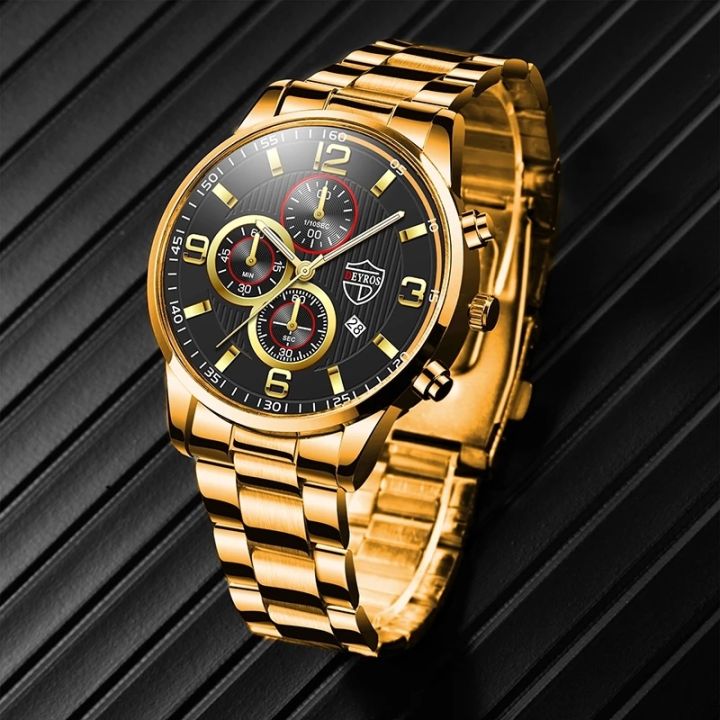 a-decent035-แฟชั่นบุรุษนาฬิกาผู้ชายธุรกิจสแตนเลสนาฬิกาข้อมือ-casualwatchclock