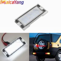 SMD White Error Free Led License Plate Lights Lamps Fits For Land Rover Freelander 1 1998 2006 Auto Accessories