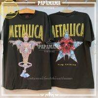 BIL Metallica  king nothing  acid washed ผ้าร้อย ฟอกนุ่ม ซีด เฟด เสมอทั่งตัว แนวใหม่ สวยมาก เสื้อวง เสื้อทัวร์ 1996