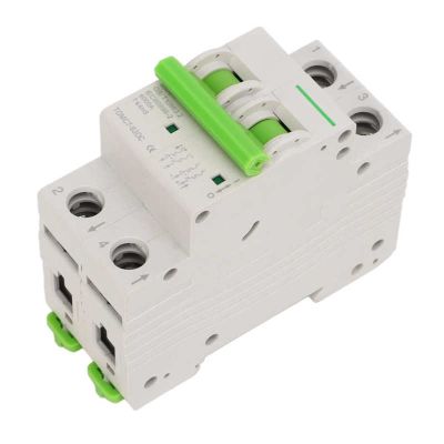 Solar PV System Circuit Breaker Miniature DC550V Thermal Magnetic Trip Disconnect Switch 2P wifi circuit