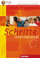 Schritte international : 4 Course/Workbook 4 หลักสูตร / สมุดงาน (นำเข้าของแท้100%) 9783190018543 | Schritte International: Kursbuch und Arbeitsbuch 4 mit Audio zum Arbeitsbuch (German Edition)