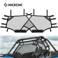 NICECNC สำหรับ Polaris RZR XP 1000 2014-2021 U Window Nets ม้วนกรงตาข่าย Guard แผงด้านข้าง RZR XP TURBO 2016-2020 Premium ไนลอน