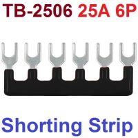 (10 ชิ้น)TB-2506 จั้มเปอร์ สำหรับเทอร์มินอลบล็อก 6 ช่อง Jumper Bar for Terminal Block 6 pin Connector Bar