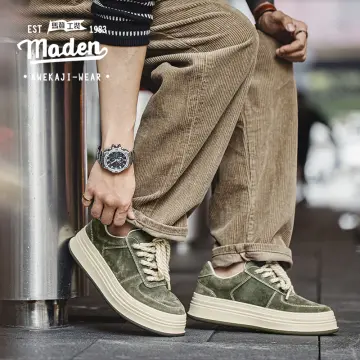 Maden Retro Board Shoes for Men Sports Jogging Casual Sneakers