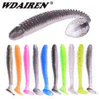 WDAIREN Pesca Jig Wobblers หนอน Soft Lures 5 ซม.7 ซม.9 ซม.สีซิลิโคนประดิษฐ์เหยื่อเบส Isca swimbaits Fishing Tackle-Luqiande