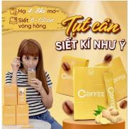 rubee Combo 2 Hộp Cà Phê Gừng Giảm Cân - Ginger Coffee Tặng Đai, 1 Hộp 20