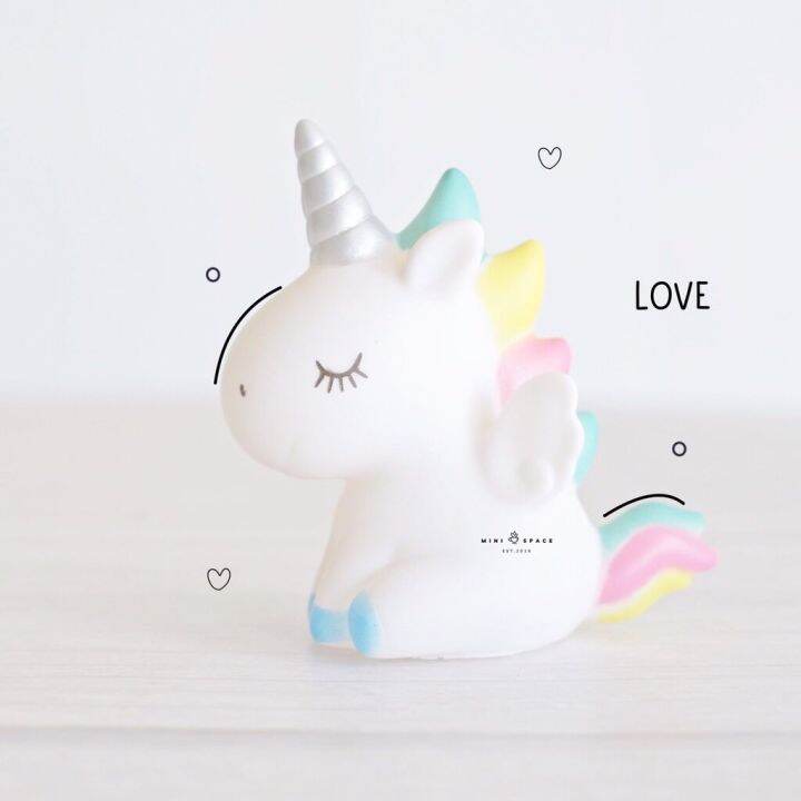 unicorn-figure-โมเดลม้ายูนิคอร์น-ตุ๊กตาตกแต่งบ้าน-ตุ๊กตาตั้งโชว์-ตุ๊กตาแต่งเค้ก