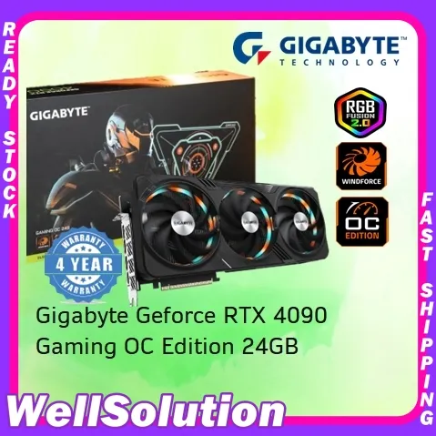 Gigabyte GeForce RTX 4090 Gaming OC 24GB GDDR6X 384bit Graphic Card ...