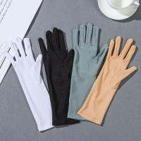 【CW】 Gloves Womens Thin   - Mid-long Aliexpress