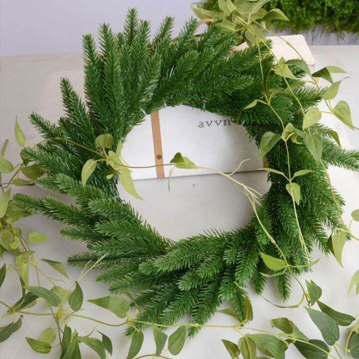 1pcs-pine-needle-artificial-fake-plant-artificial-flower-branch-for-christmas-tree-decoration-accessories-diy-bouquet-gift