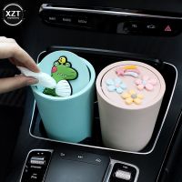 hot！【DT】✱♛  and Small Car Trash Can Storage Desktop Debris Promotional Gifts