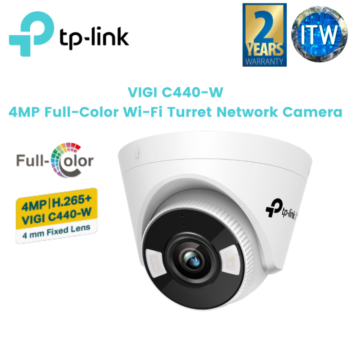 TP-Link VIGI C340-W(4mm) IP camera 4Mpix 4mm outdoor Wi-Fi