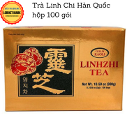 Trà Linh Chi Hàn Quốc Gold Kaoli hộp 100 gói hòa tan uống liền tăng cường