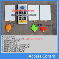 125KHz -13.56 MHz RFID ID/IC NFC Card Reader &amp; Writer/Copier/Programmer+EM4100/T5577/m1 s50 UID changeable Rewritable Tag