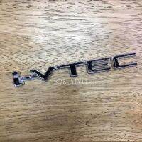 โลโก้ I-VTEC สีดำ งานโลหะ ขนาด 13x1.5cm