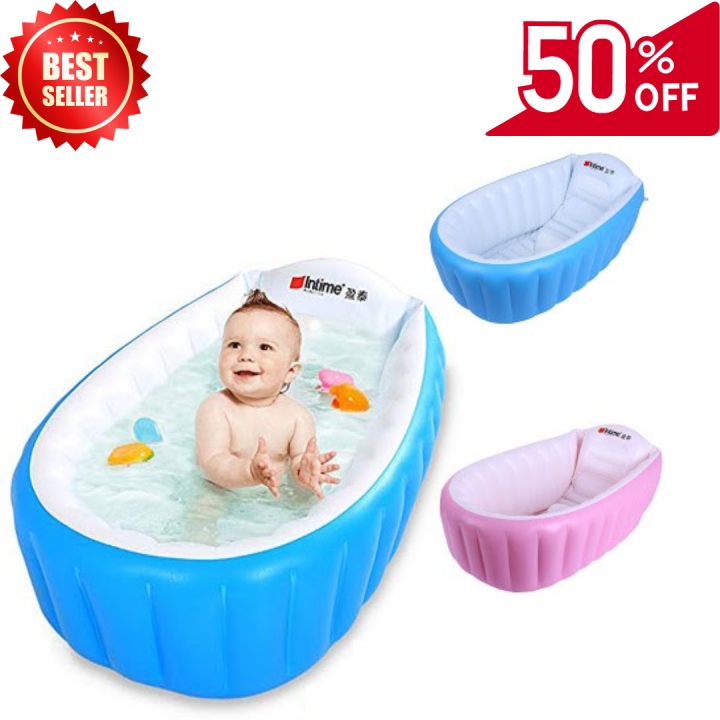 Inflatable bath tub with free air pump Baby Bath Tub BATH TUB CHILD TUB ...