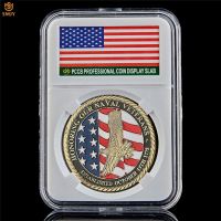 USA Department of The Navy Our Naval Veterans Established Military Challenge Medal of Honor Token Badge Coin Collection W/PCCB