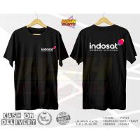 New Fashionindosat Ooredoo Hutchison V2 โลโก้ บริษัท เสื้อยืดใหม่ - HSHCloth 2023