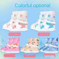 1 for Waterproof Shoe Kid Covers Rain Outdoor Overshoes Wear resistance Overshoes Animal Print Children Non slip Portable Pair