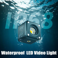 Ulanzi Cute Lite Waterproof LED Light ไฟสำหรับติดกล้อง Gopro mirrorless กันน้ำได้.