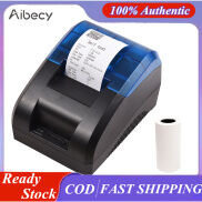 58mm Thermal Receipt Printer Desktop USB&BT Wireless Connection Printer