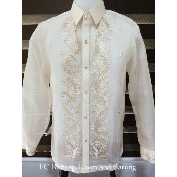 Barong Tagalog Piña Cocoon Full Open | Lazada PH