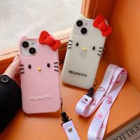 เคสมือถือลายการ์ตูน Hello Kitty 3มิติเรืองแสงเคสโทรศัพท์3มิติสำหรับ iPhone 14ProMax 14Pro 14 14Plus เคสเคสกันกระแทกนิ่มสำหรับ iPhone 13ProMax 13Pro 13เคสเคสโทรศัพท์สำหรับ Apple 12ProMax 12Pro 12 11 Hell.kitty เคสห่อหุ้ม