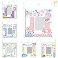 Set การ์ดพื้นหลังสำหรับตกแต่งรูปภาพ+ของตกแต่ง มีทั้งหมด 6 ลาย Sanrio+San-x