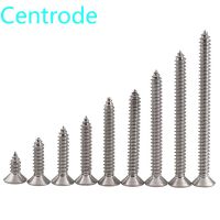 Cross Countersunk Head Self Tapping Screw 304 Stainless steel KA Flat Head Tapping Wood Screw M3M3.5M4M4.2 40PCS