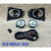 ไฟตัดหมอกมิราจ สปอร์ตไลท์ mirage 2019 2020 sportlight foglamp mitsubishi mirage new ฝาครอบวงแหวนชุป จัดส่งเร้วการันตีสินค้าดี***ยนต์** จบในร้านเดียว**จัดส่งไว