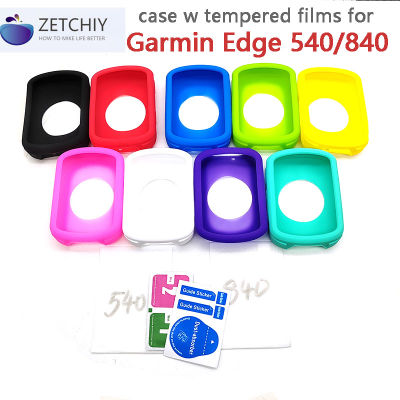 Edge 540 840 Case Cover W ฟิล์มกันรอยหน้าจอสำหรับ Garmin Edge540 Edge840 Bike GPS Computer
