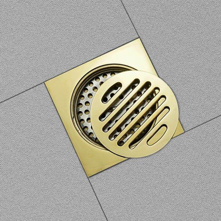 black-10cm-floor-drains-brass-square-shower-grate-waste-floor-drain-tile-insert-gold-drain-channel-for-bathroom-kitchen-waste-by-hs2023