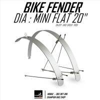 บังโคลนรถพับ รถมินิเวโล DIA : MINI FLAT 20" BIKE FENDER (20" x 20-30mm)