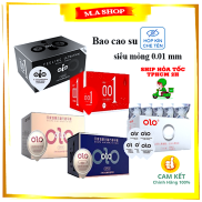 Bao cao su siêu mỏng OiO 001 nhiều gel bôi trơn