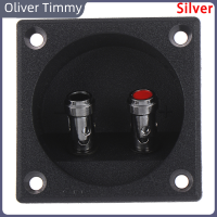 [Oliver Timmy] 1ชิ้น50มม. ถ้วยกลมลำโพงรถยนต์สเตอริโอปลั๊กลำโพงเสียงทุ้มกล่องเทอร์มินัลเชื่อมต่อ