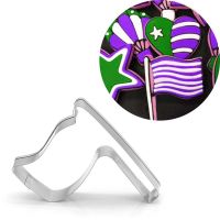 【YF】 Flag Shape Stainless Steel Cake Cookie Biscuit Cutter Fondant Decorating Mold Tools