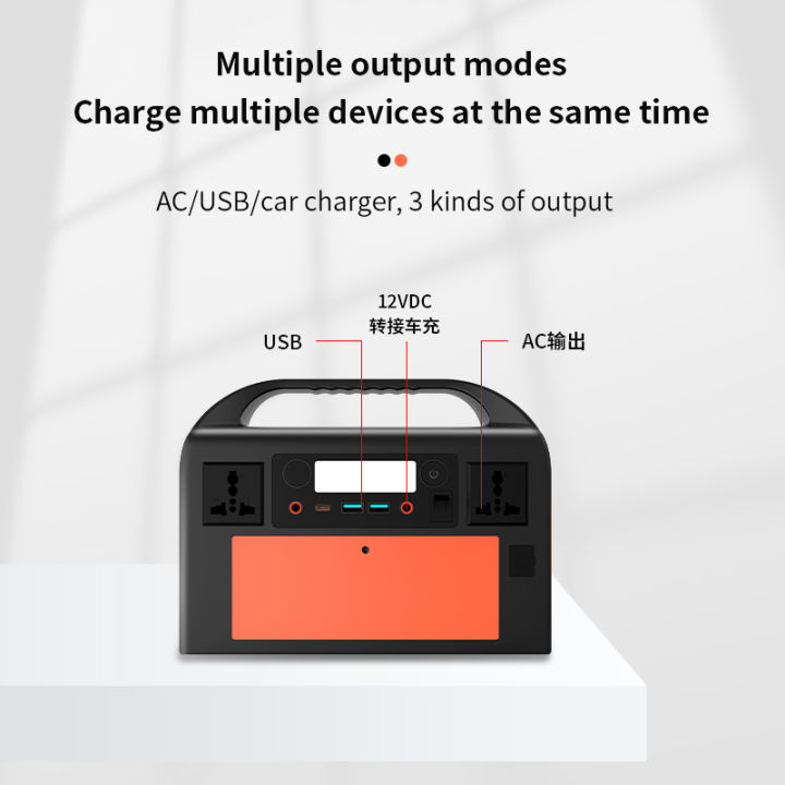 เครื่องกำเนิดไฟฟ้าพลังงานแสงอาทิตย์แหล่งจ่ายไฟภายนอก-90000mah-ความจุขนาดใหญ่-300w-มัลติฟังก์ชั่นแบบพกพา-220v-แหล่งจ่ายไฟกลางแจ้งในครัวเรือน