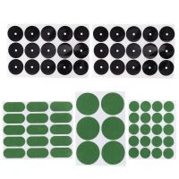 Billiard Table Marking Spots Sticker Billiard Position Dot Green Marker Stickers Wool Cloth Billiard Table Marking Spots Sticker for Pool Table Billiard Use Repair Protect