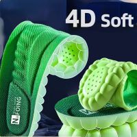 PU Feet Sole Soft Orthopedic Sport Insoles Breathable Shock Absorption Running Shoes Pads for Men Women Arch Support Insoles new