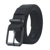 New Canvas Belt Men Tactical Selling Mens Outdoor Sport Simple Practical Weave Nylon Canvas Cowboy Pants Women Belts Fashion