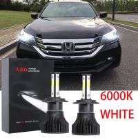 ชุดหลอดไฟหน้าฮาโลเจน LED 6000K 2019 6000K แบบเปลี่ยน สําหรับ Honda Accord T2A 2013-2021 เสียบและเล่น