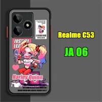 มี13ลาย C53 C51 เคสโทรศัพท์ ตรงรุ่น สำหรับ Realme C53 เคสกันกล้อง เคสกันกระแทก ขอบสีผิวด้าน C53 พร้อมส่งในไทย เคสขอบนิ่ม JA