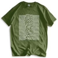 Tshirt men cotton tops JOY DIVISION UNKNOWN PLEASURES T SHIRT factory records ian curtis poster vinyl new fashion tee-shirt