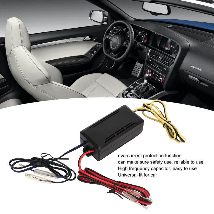 2 Pcs 2 Way Speaker Crossover Car Audio Passive Frequency Divider 12V