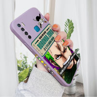 เคส PMP สำหรับ Infinix S5 Infinix S5 Lite รูปการ์ตูนสุดเจ๋ง Zoro เคสโทรศัพท์ลายขอบสี่เหลี่ยมปลอกซิลิโคนของเหลวเคสป้องกันกล้องคลุมทั้งหมด